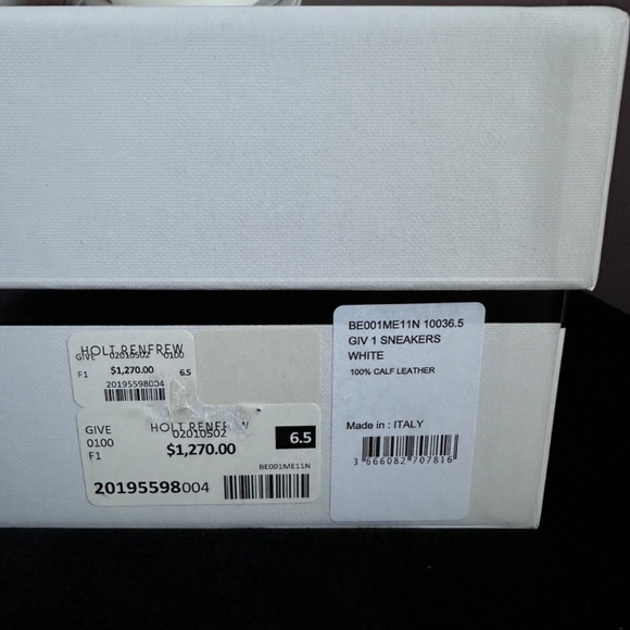 Givenchy Giv 1 Leather And Mesh Sneakers - Picture 15 of 16